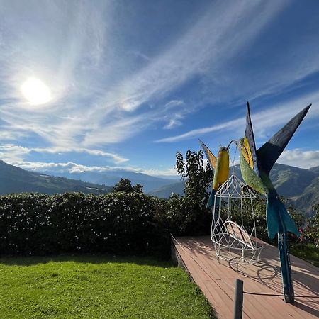 Premium Holiday Cabin - Spectacular Tungurahua Volcano View Baños Extérieur photo