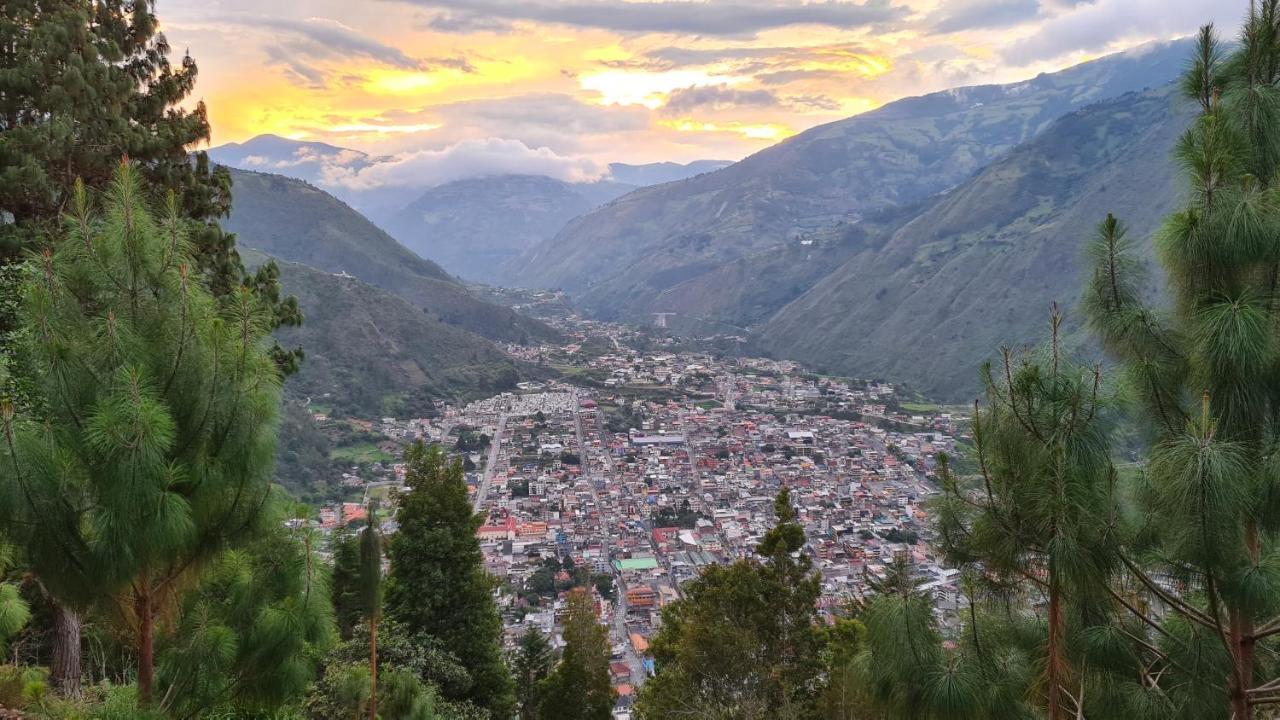 Premium Holiday Cabin - Spectacular Tungurahua Volcano View Baños Extérieur photo