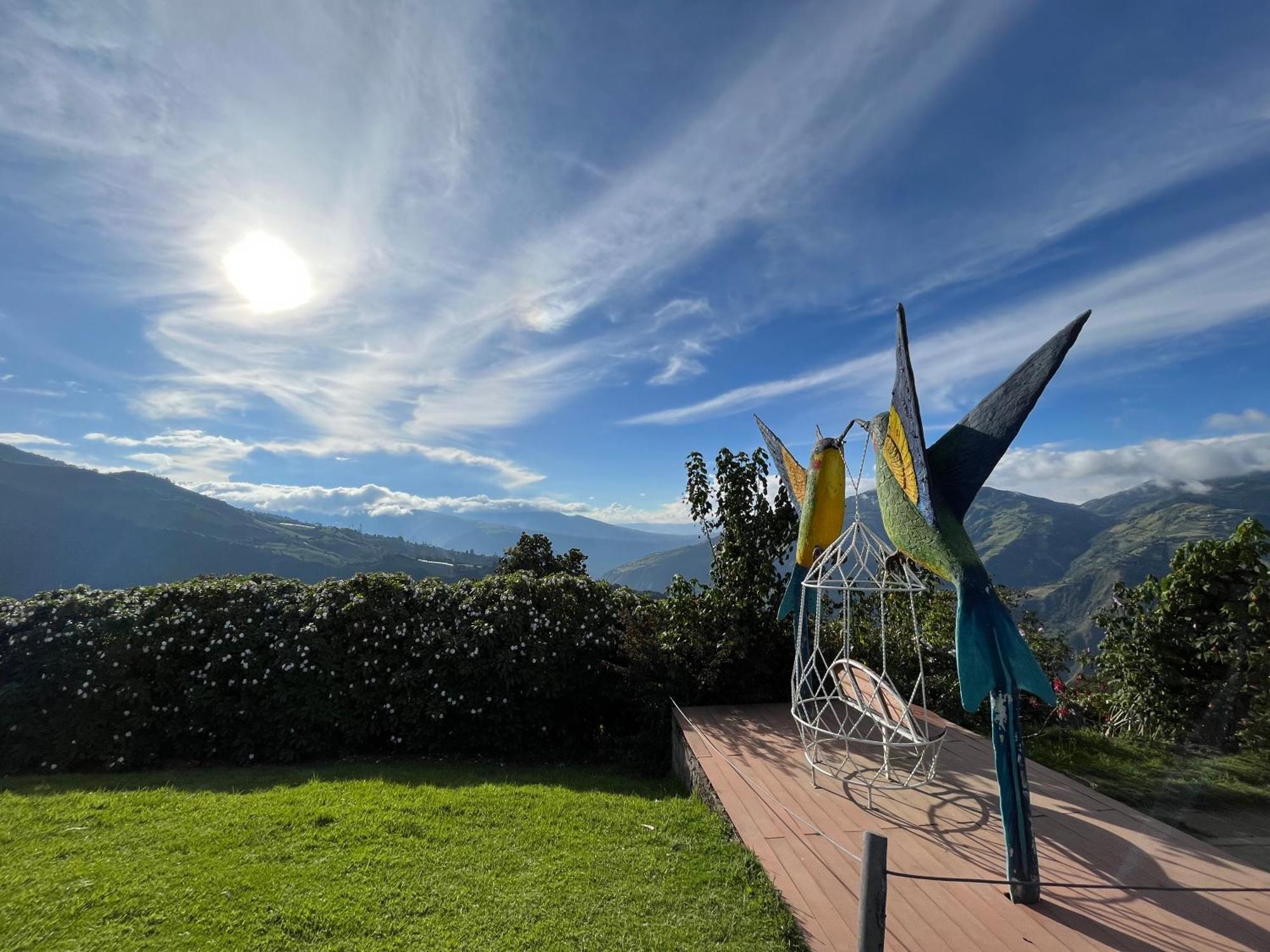 Premium Holiday Cabin - Spectacular Tungurahua Volcano View Baños Extérieur photo